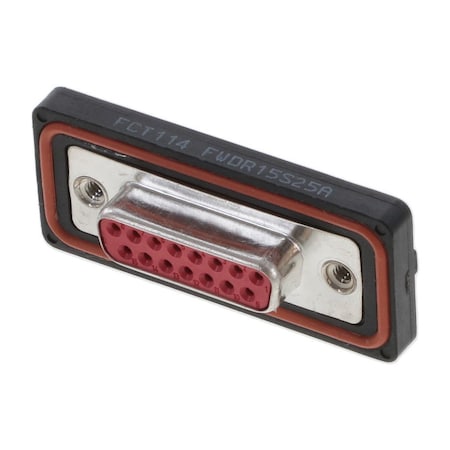 Molex Fct Standard-Density Waterproof D-Sub Connector, Female, Right-Angle, Pcb 1727040201